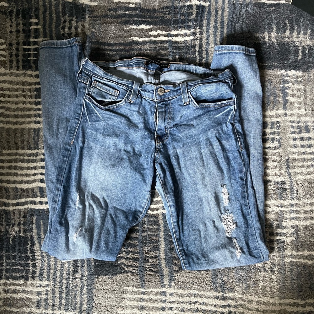 Flying monkey skinny jeans